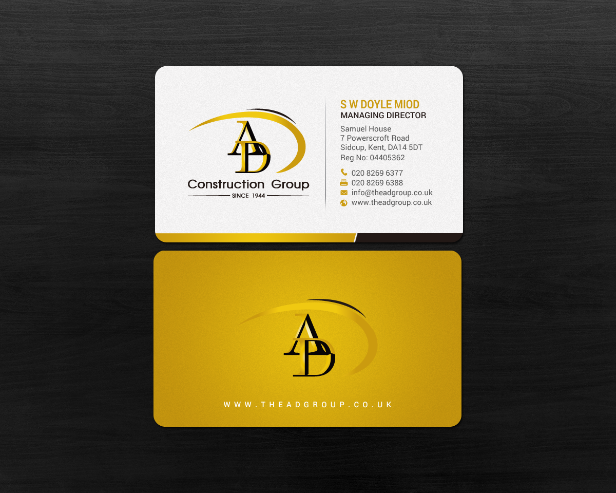 Stationery Design by chandrayaan.creative for AD Construction Group | Design #14904194