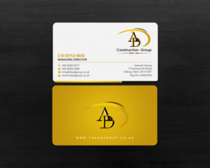Stationery Design by chandrayaan.creative for AD Construction Group | Design: #14904237