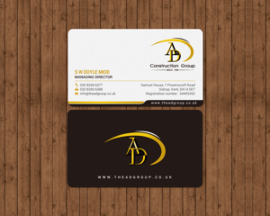Stationery Design by chandrayaan.creative for AD Construction Group | Design: #14904240