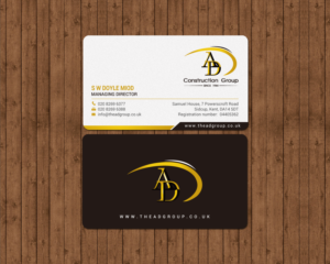 Stationery Design by chandrayaan.creative for AD Construction Group | Design: #14904241