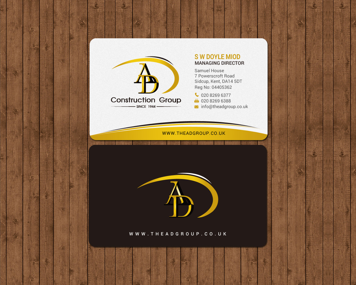 Stationery Design by chandrayaan.creative for AD Construction Group | Design #14904252