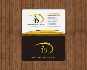Stationery Design by chandrayaan.creative for AD Construction Group | Design: #14904252