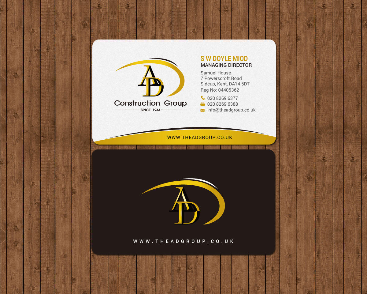 Stationery Design by chandrayaan.creative for AD Construction Group | Design #14904254
