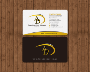Stationery Design by chandrayaan.creative for AD Construction Group | Design: #14904254