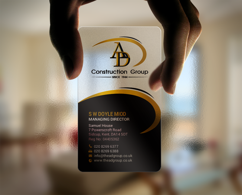 Stationery Design by chandrayaan.creative for AD Construction Group | Design #14904490