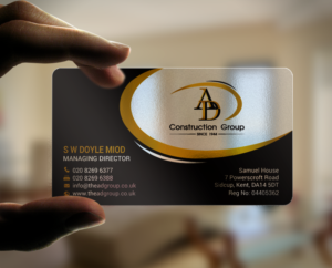 Stationery Design by chandrayaan.creative for AD Construction Group | Design: #14904492
