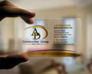 Stationery Design by chandrayaan.creative for AD Construction Group | Design: #14904535