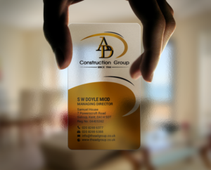 Stationery Design by chandrayaan.creative for AD Construction Group | Design: #14904536