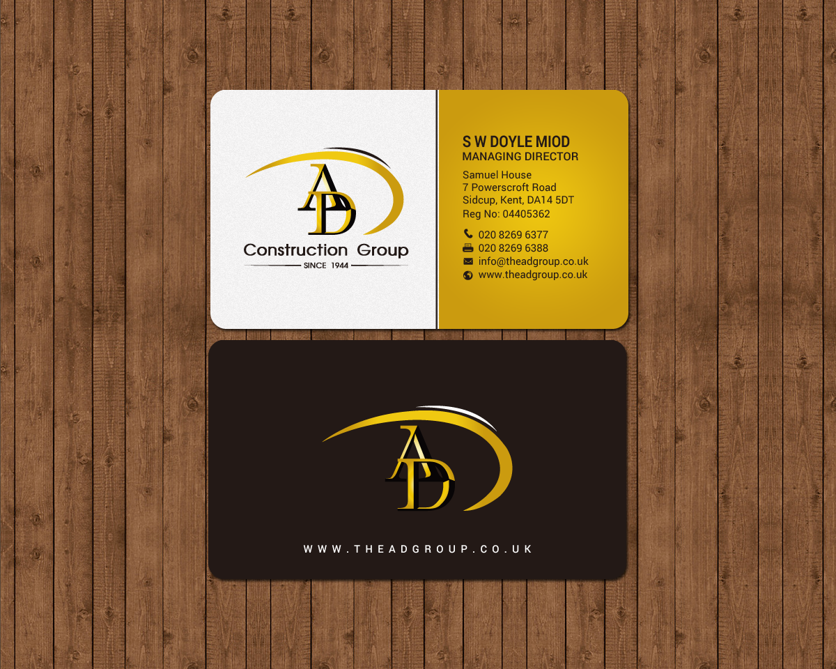 Stationery Design by chandrayaan.creative for AD Construction Group | Design #14904537