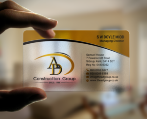 Stationery Design by chandrayaan.creative for AD Construction Group | Design: #14904539