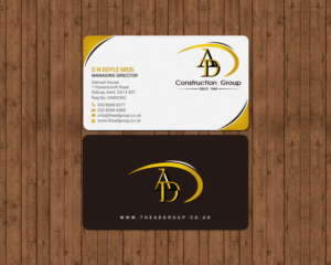 Stationery Design by chandrayaan.creative for AD Construction Group | Design: #14904675