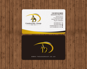 Stationery Design by chandrayaan.creative for AD Construction Group | Design: #14904676