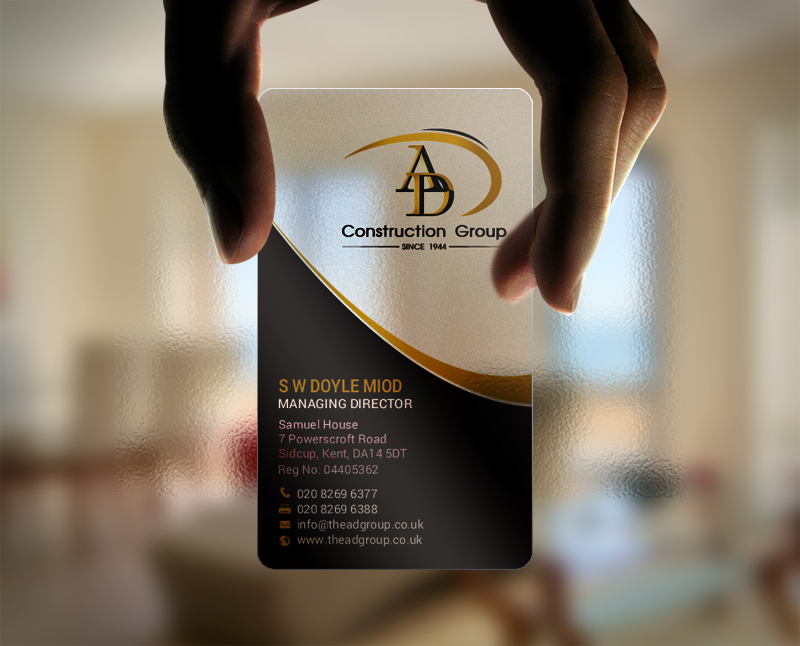 Stationery Design by chandrayaan.creative for AD Construction Group | Design #14904678