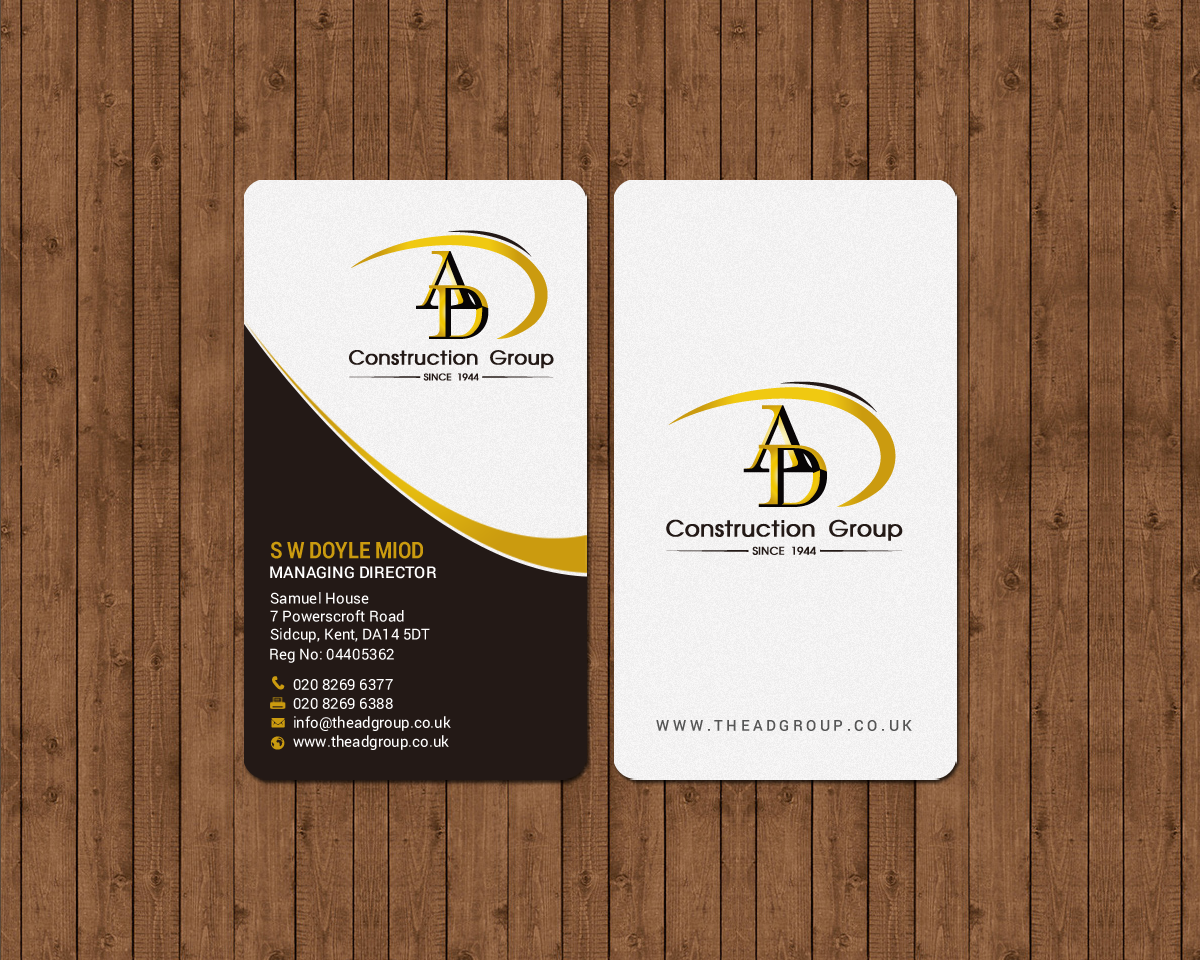 Stationery Design by chandrayaan.creative for AD Construction Group | Design #14964395