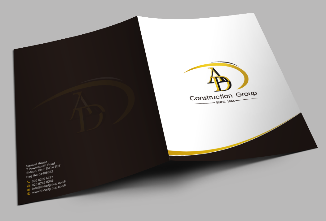 Stationery Design by chandrayaan.creative for AD Construction Group | Design #14966003