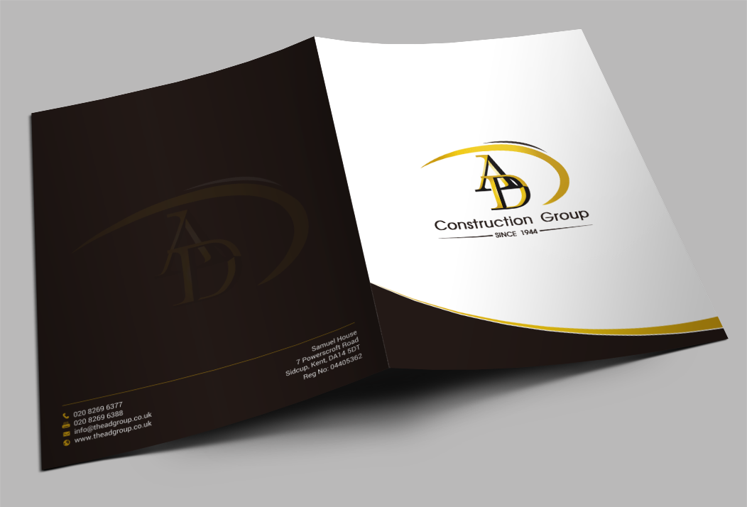 Stationery Design by chandrayaan.creative for AD Construction Group | Design #14966007