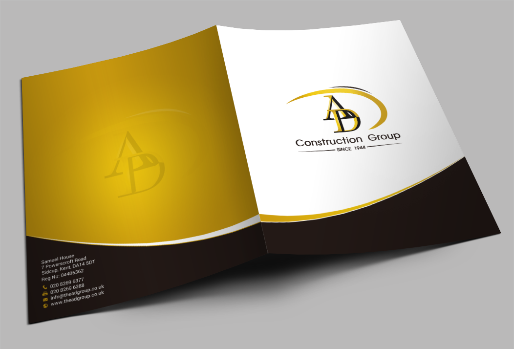 Stationery Design by chandrayaan.creative for AD Construction Group | Design #14966008