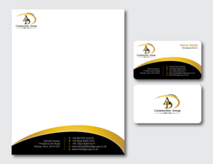 Stationery Design by Graphic Flame for AD Construction Group | Design: #14965920