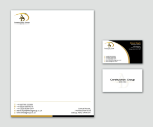 Stationery Design by Graphic Flame for AD Construction Group | Design: #14965922