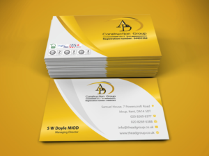 Stationery Design by Petter Goms for AD Construction Group | Design: #14979219