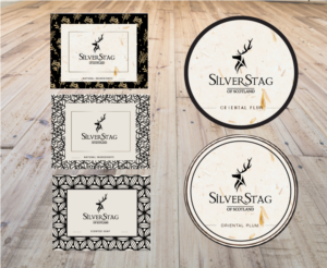 Silver Stag of Scotland - Soaps and Candles | Packaging Design by schk