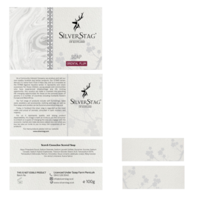 Silver Stag of Scotland - Soaps and Candles | Diseño de Empaque por elveneclipse