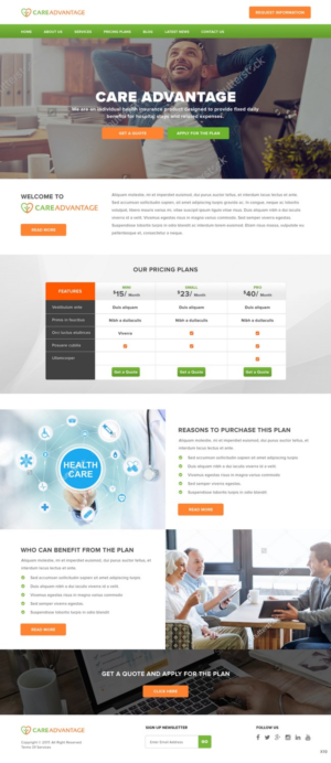 Web Design by pb for Pinnacle Benefits Group | Design: #14902812