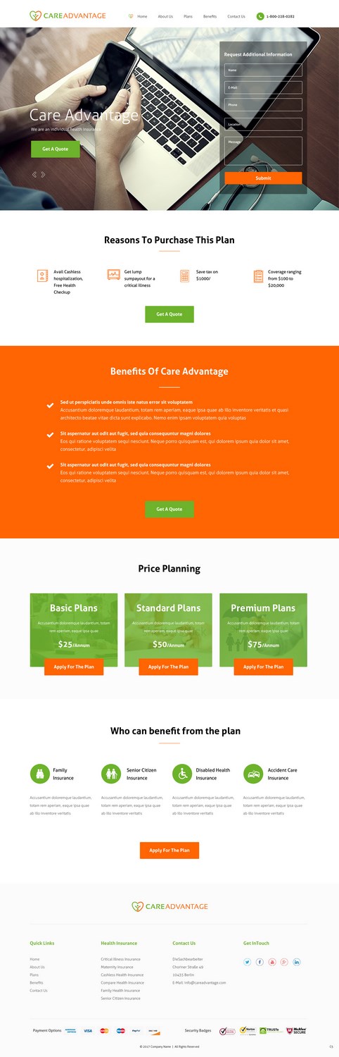 Web Design by pb for Pinnacle Benefits Group | Design #14902814