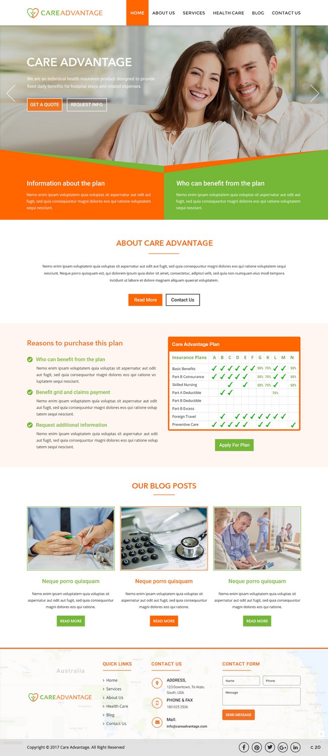 Web Design by pb for Pinnacle Benefits Group | Design #14902815