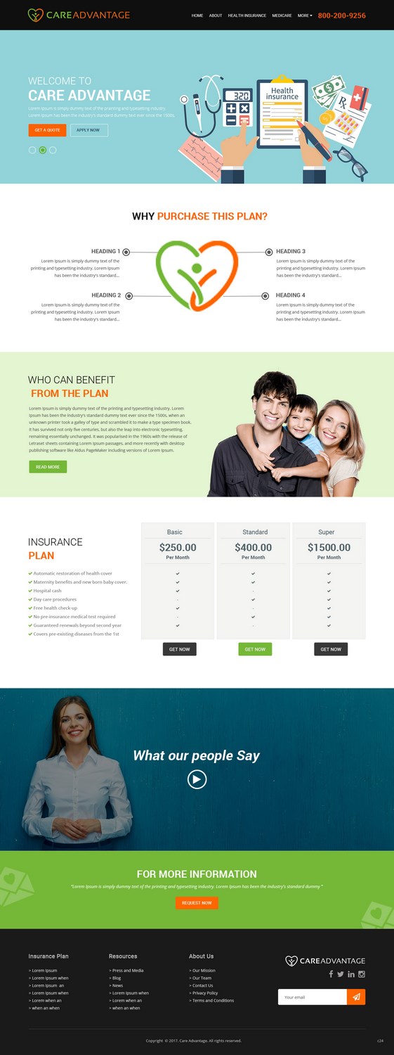 Web Design by pb for Pinnacle Benefits Group | Design #14902822
