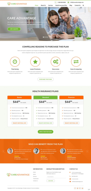 Web Design by pb for Pinnacle Benefits Group | Design: #14902829