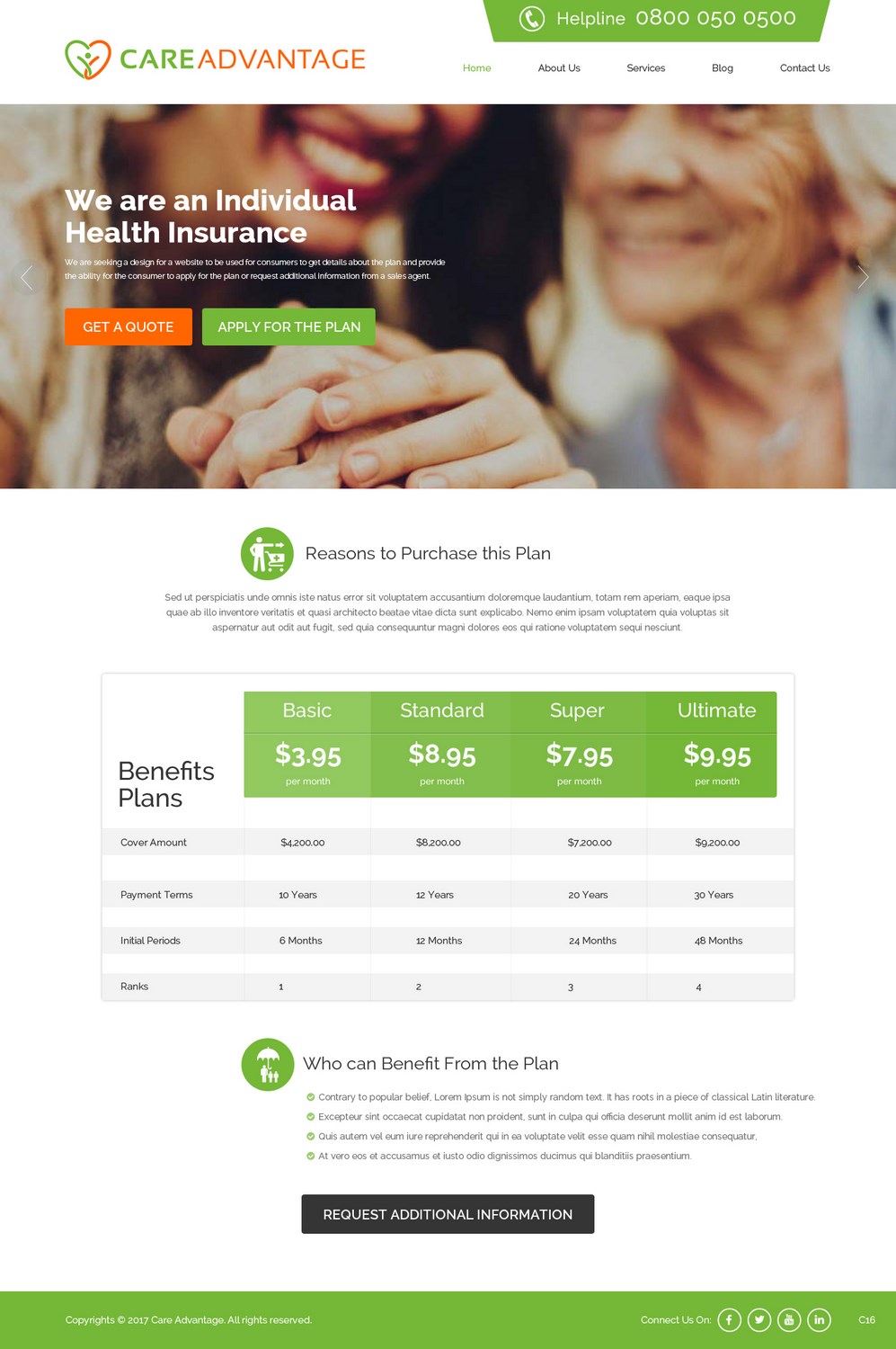 Web Design by pb for Pinnacle Benefits Group | Design #14902831