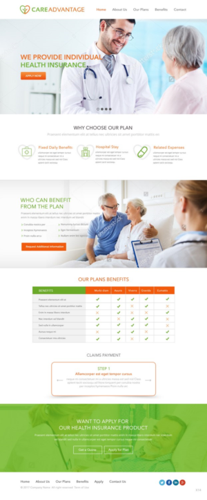 Web Design by pb for Pinnacle Benefits Group | Design: #14902832