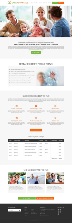 Web Design by pb for Pinnacle Benefits Group | Design: #14904804