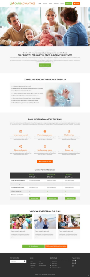 Web Design by pb for Pinnacle Benefits Group | Design: #14904806