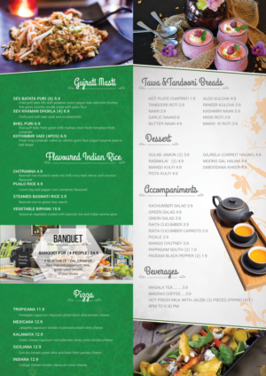 Menu Design for Indian Restaurant | Menu Design by aniep