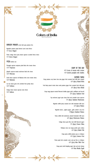 Menu Design by hikayaza for this project | Design: #15037153