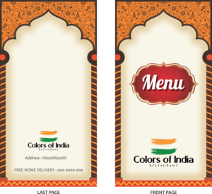 Menu Design by Robert Macwan for this project | Design #15008964