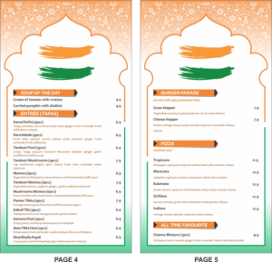 Menu Design by Robert Macwan for this project | Design: #15008966