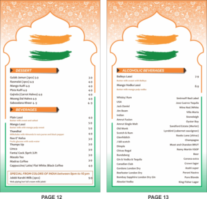 Menu Design by Robert Macwan for this project | Design: #15008989