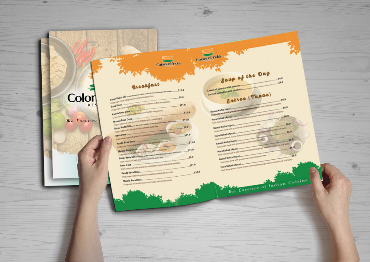 Menu Design by Buddy Caprice for this project | Design #15415592