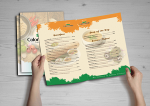 Menu Design by Buddy Caprice for this project | Design: #15415592