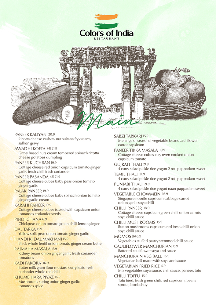 Menu Design by mrmrnjr for this project | Design #15559883