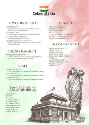 Menu Design by mrmrnjr for this project | Design: #15559902