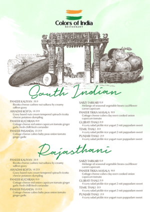 Menu Design by mrmrnjr for this project | Design: #15561909