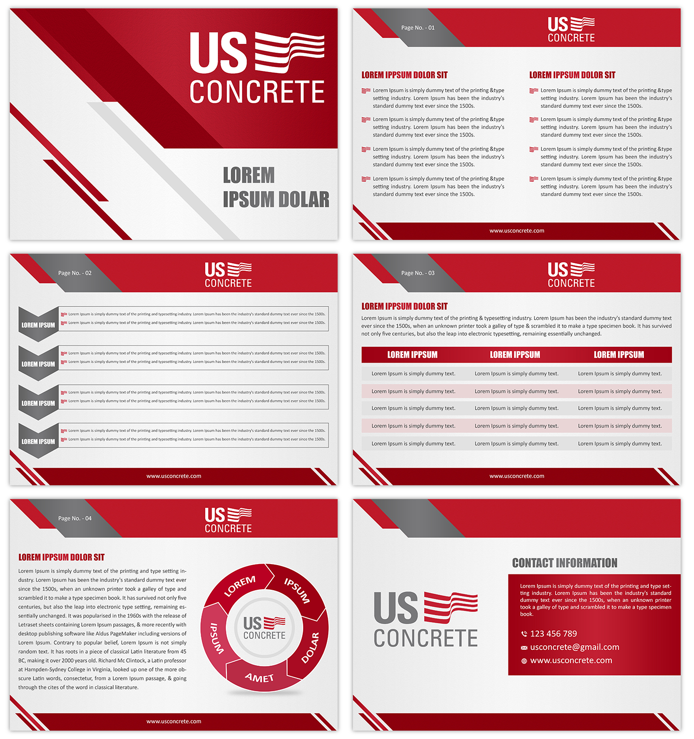 PowerPoint Design by SAI DESIGNS for U.S. Concrete, Inc. | Design #14944682