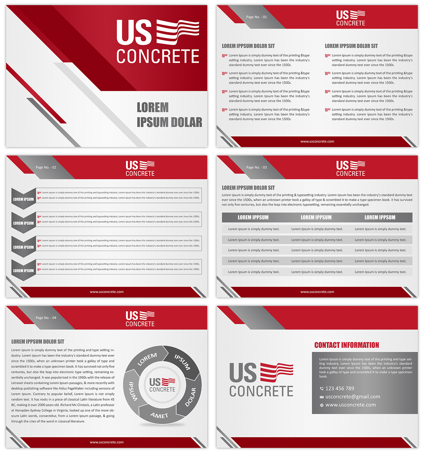 Diseño de PowerPoint por SAI DESIGNS para U.S. Concrete, Inc. | Diseño #14990208