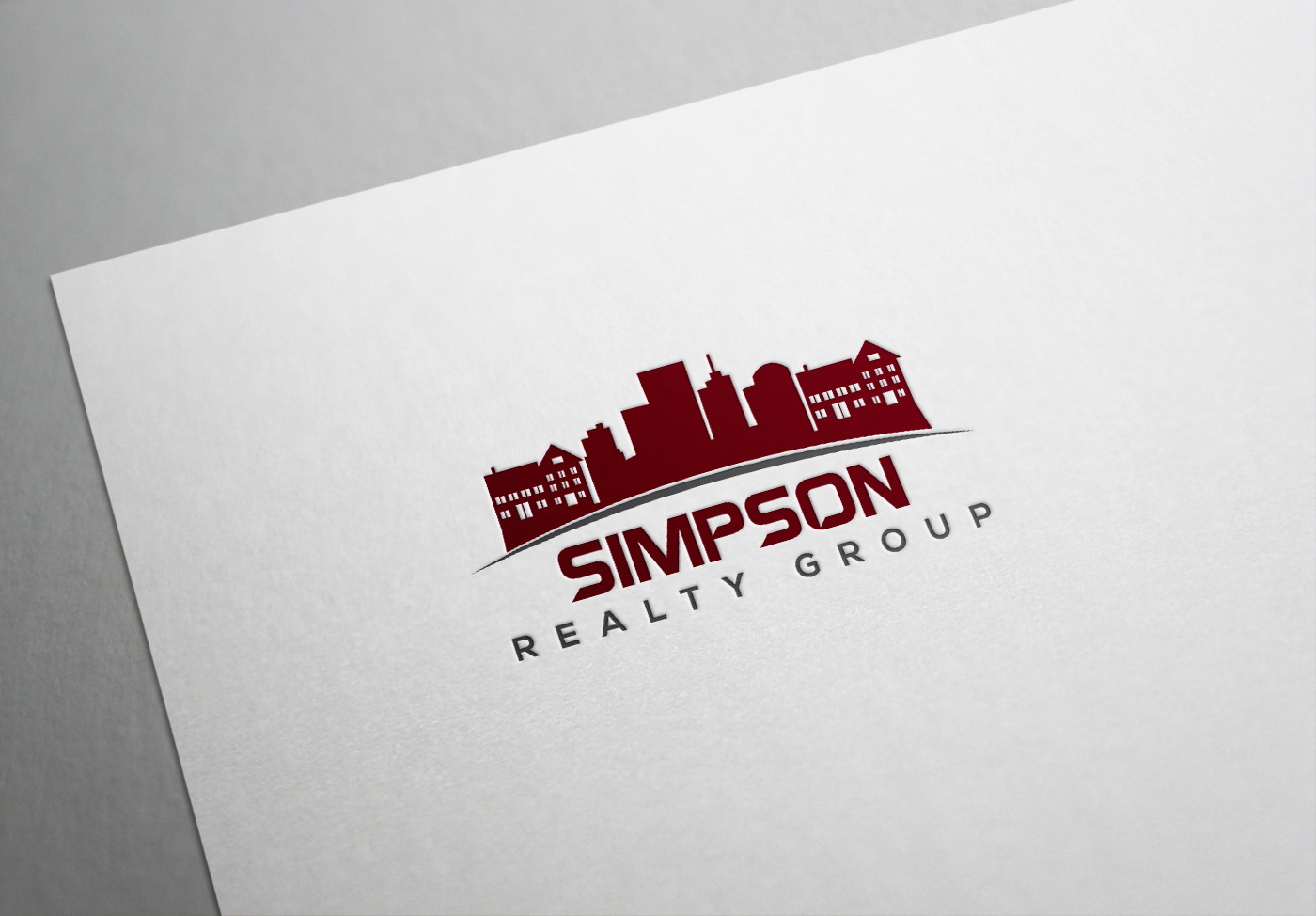 Logo-Design von Deziners Zone für Simpson Realty Group | Design #15186327