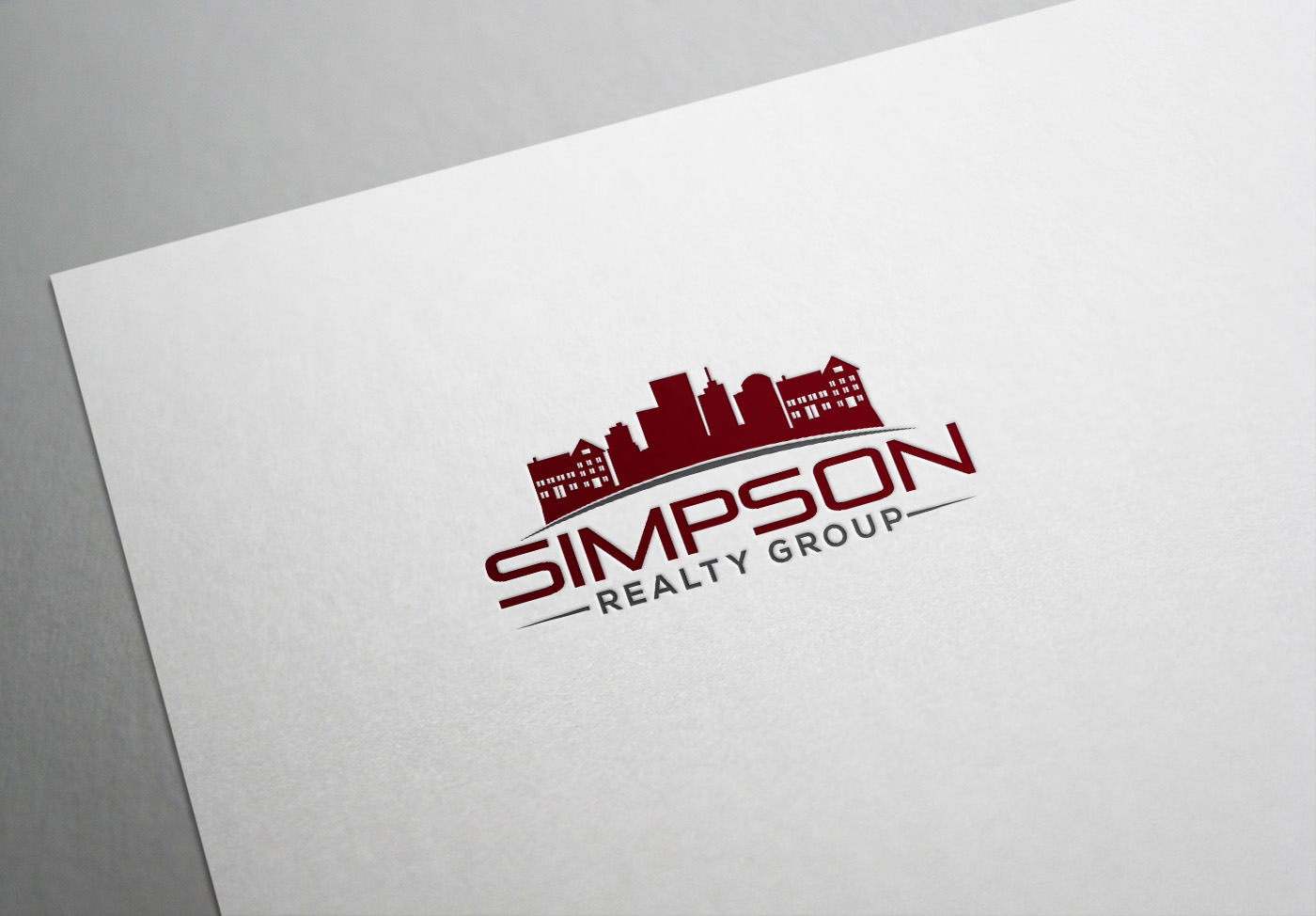 Logo-Design von Deziners Zone für Simpson Realty Group | Design #15193309