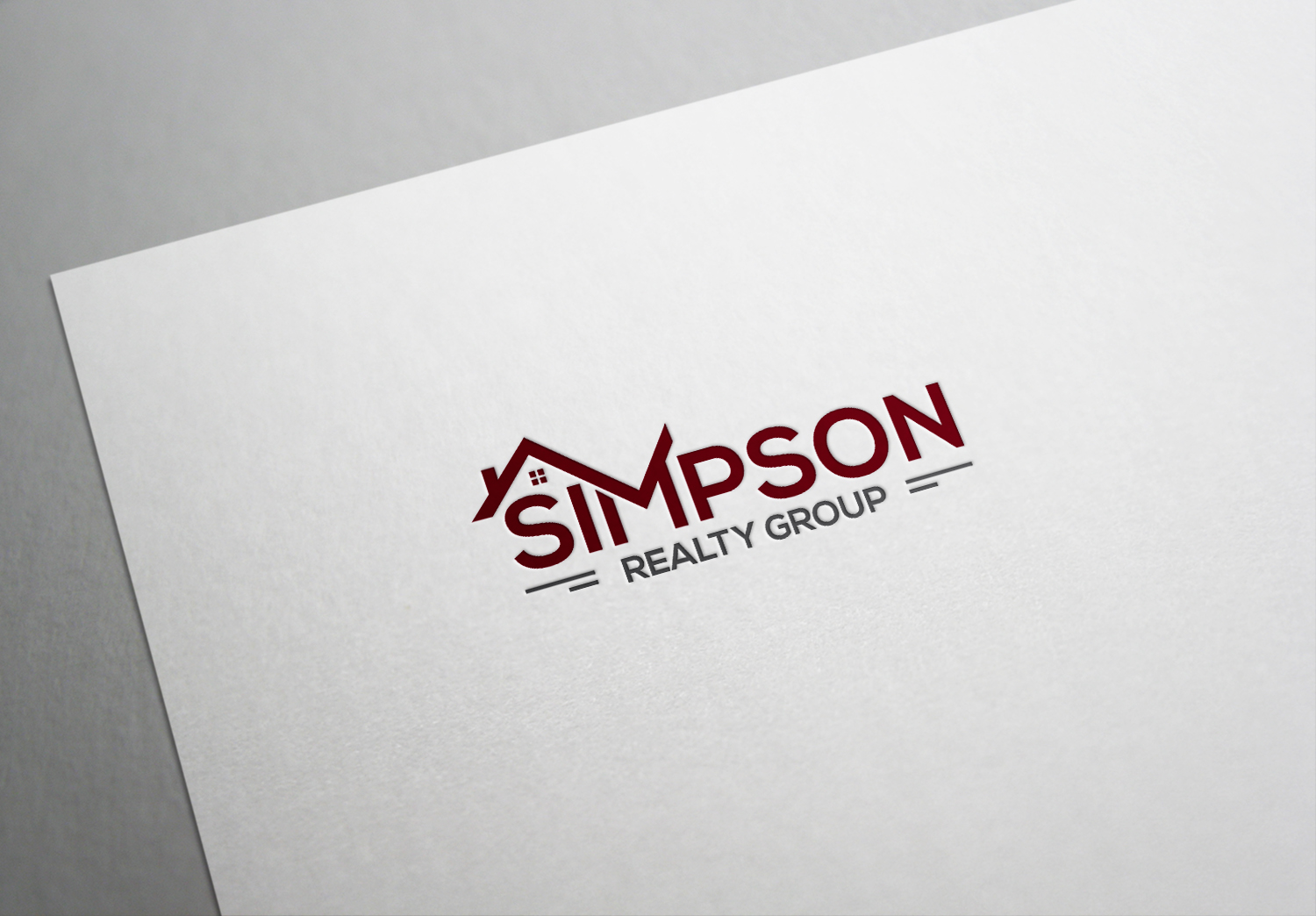 Logo-Design von Deziners Zone für Simpson Realty Group | Design #15662072